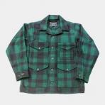 FILSON U.S.A. / Mackinaw WoolCruiser_GREEN×BLACK