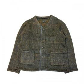 Engineered Garments / Knit Cardigan_Wool Poly Nep