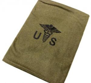 US MILITARY / DeadStock US Medical Wool Blanket