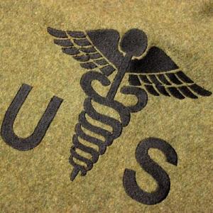 US MILITARY / DeadStock US Medical Wool Blanket