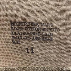 US MILITARY / DeadStock US GI Cotton Neckerchief