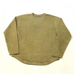 GOOD ON / Rough Crew Sweat_Pigment Dye